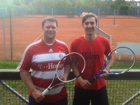 1. Platz: Philipp Gyaja (rechts) 2. Platz: Sebastian Schmid
